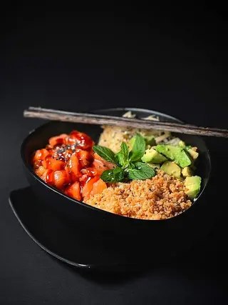 Poke Bowl Saumon Teriyaki