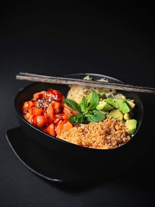 Poke Bowl Saumon Teriyaki