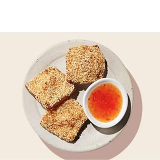 8.Toast di gamberi al sesamo (2pz)