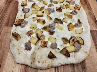 Patate e salsiccia