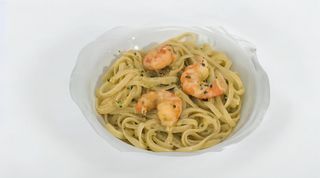 Spaghetti škampi kozice