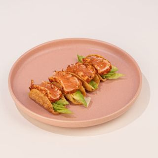 Tacos tataki saumon-4pcs