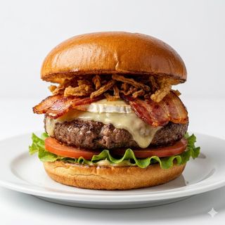 Hamburguesa Con Queso De Cabra