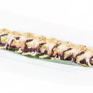 67. Black Flambé roll - 8 pezzi