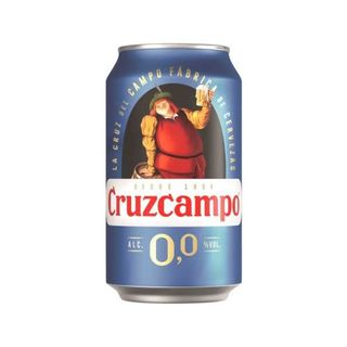 Cerveza Cruzcampo 0,0 Lata (33 Cl.)