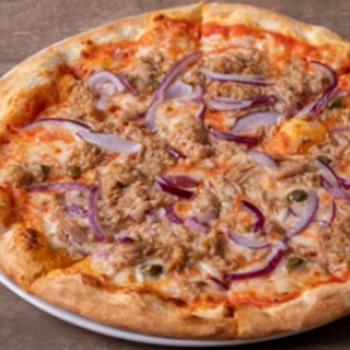 Pizza tonno e cipolla