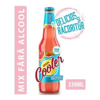 B Sticla Bere Ursus Cooler Grapfruit Fara Alcool 0,33l