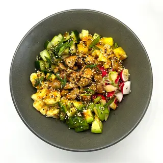 Poke crispy chicken