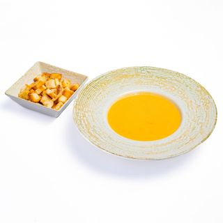 Supa crema de legume cu crutoane