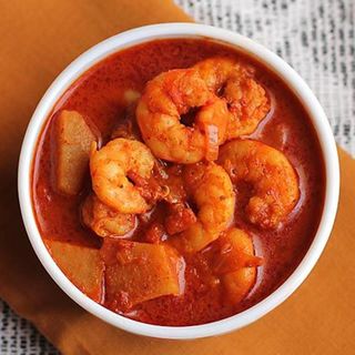Vindaloo de gambas