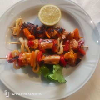 334 Spiedini misto di pesce