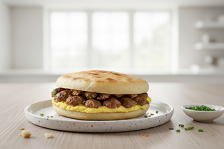 Chapati Omelette Fromage Kebab Extra Cheese Triangle