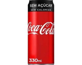 Coca-Cola Sem Açúcar Lata 330ML