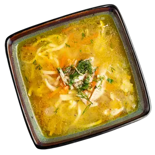 Лапша по-домашнему с курицей