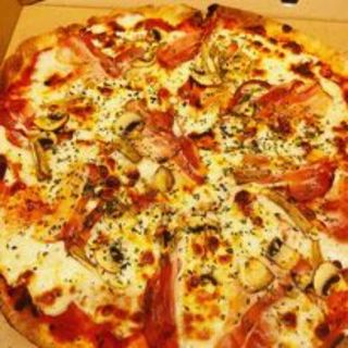 Pizza QUESO Y BACON (33 Cm.)