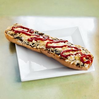 Zapiekanka z kebabem