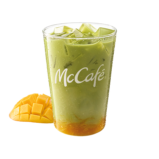 Iced Oat & Mango Matcha