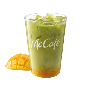Iced Oat & Mango Matcha