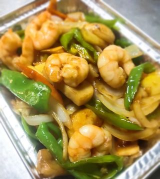 72. Verduras Con Gambas