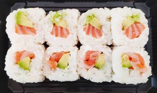 Flocon salmon aguacate con queso (8uds)