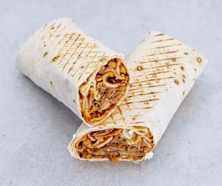 Rollo Dürüm Kebab Sólo Carne Sin Verduras