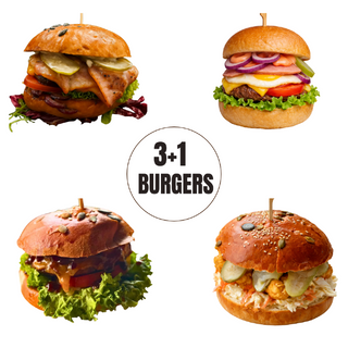 BURGER 3+1-EASY CHOICE