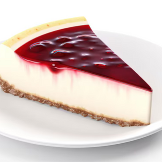Fatia cheesecake