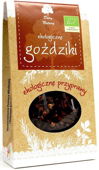 BIO GOŹDZIKI CAŁE 30 g - DARY NATURY