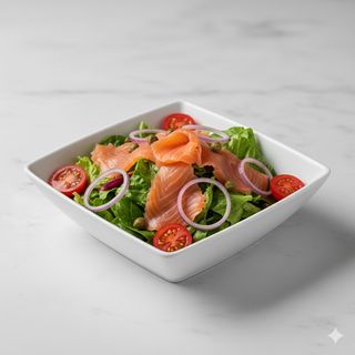 Ensalada de salmón koke
