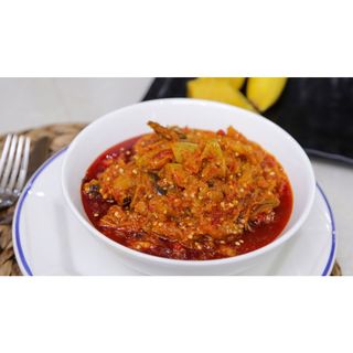 Yam And Garden Egg Sauce