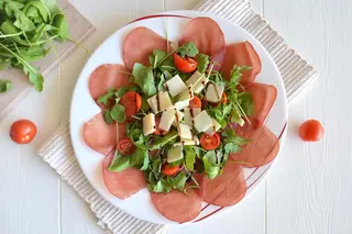 Bresaola, rucola e grana