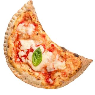 Calzone con fiori alici