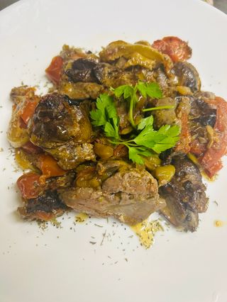 Пилешки дробчета по селски