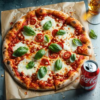 Menù pizza Margherita
