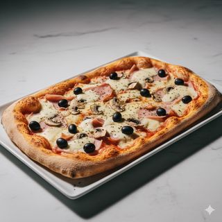 Pizza Capricciosa 30 Cm. X 40 Cm.