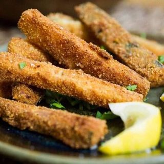 Баклажан в панировке ,350 гр