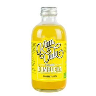 Kombucha de Jengibrey Limón Ecológico Komvida 25 Cl.
