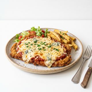 Milanesa 4 quesos