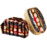 Суші-Бургер БЛЕК креветка-лосось (460 г)