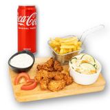 Piletina sa susamom obrok + coca-cola 0,33