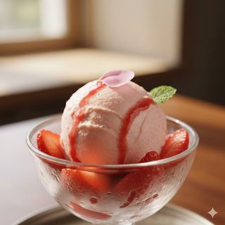 Gelato fior di fragola
