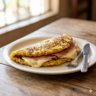 Cachapa De Jamón Y Queso