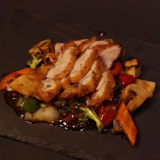 Pato frito 5 sabores