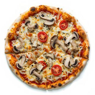 Mini Pizza De Champiñón