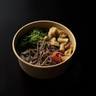 Nasu Soba Noodle Soup  (se sirve frío o caliente) (NEW)
