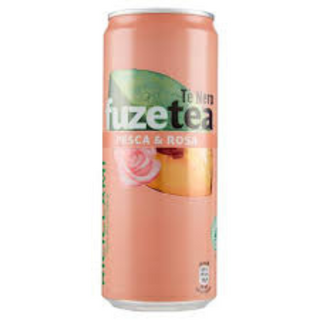 FUZE TEA, Tè Nero pesca con una nota di Rosa Can 330ml