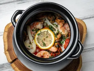 Мікс морепродуктів запечених в печі (350g)