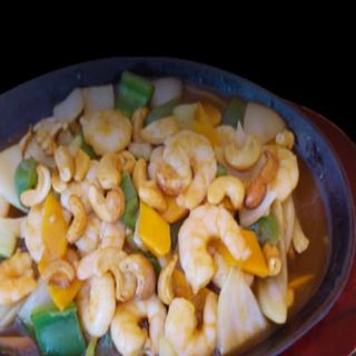 134.Gambas Con Anacardos