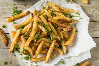 Patatas Fritas Con Queso Parmesano Y Trufa