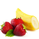 Bowl con sorbete natural de Fresa